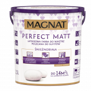 MAGNAT PERFECT MATT - LATEKSOWA FARBA DO WNĘTRZ POLECANA DO SUFITÓW